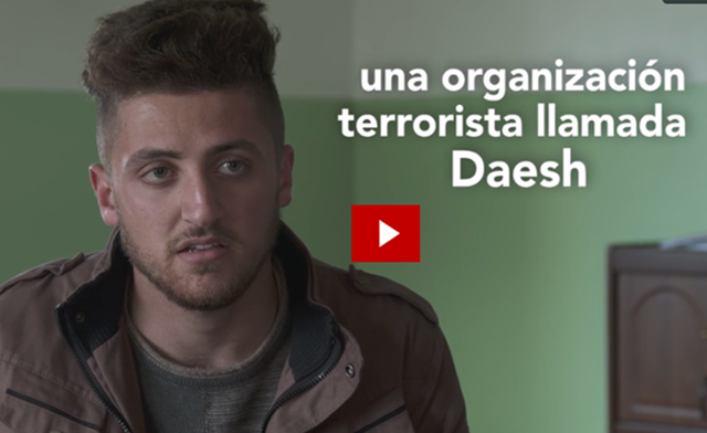 El periodista ha convivido con los cristianos perseguidos de Nnive (Irak).